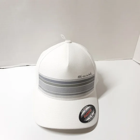 TRAVIS MATHEW GRAY AREA FITTED GOLF HAT NEW - Picture 1 of 5